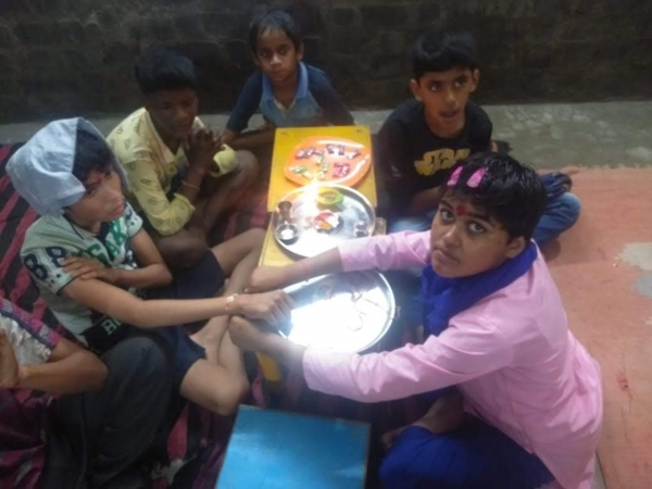 Rakhi Celebration in the Boarding