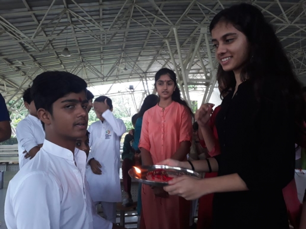 Rakhi Celebration in the Boarding
