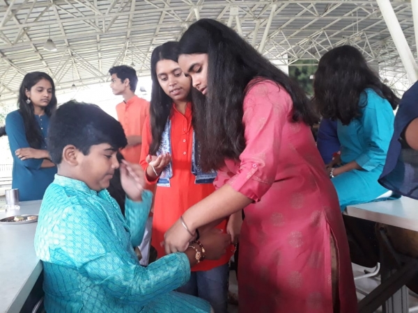 Rakhi Celebration in the Boarding