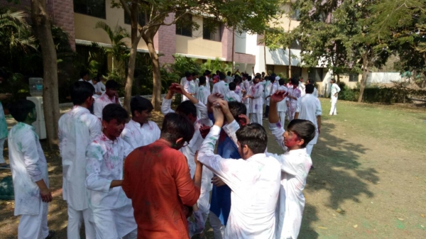 Holi Celebrated at Boarding