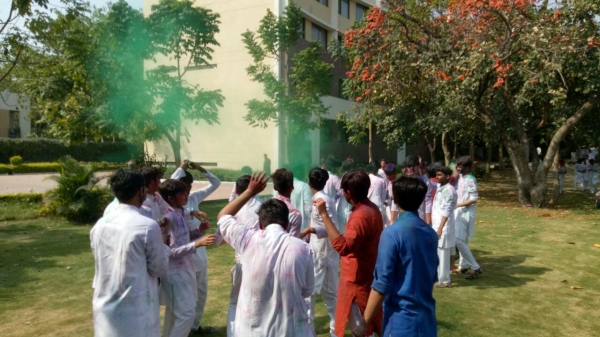 Holi Celebrated at Boarding