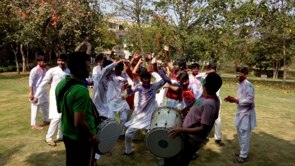 Holi Celebrated at Boarding