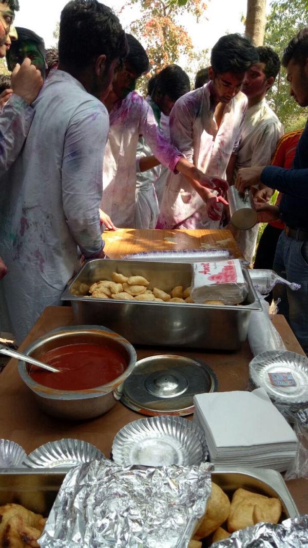 Holi Celebrated at Boarding