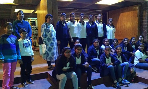 Boarding Girls Visits Bharat Bhavan